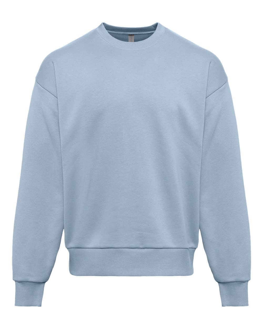 Next Level Unisex Heavyweight Crewneck Sweatshirt. 9007 - Stonewash Denim