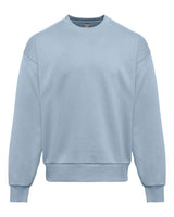 Next Level Unisex Heavyweight Crewneck Sweatshirt. 9007 - Stonewash Denim