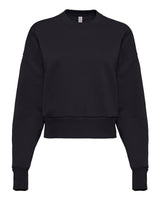 Next Level Women's Heavyweight Crewneck Sweatshirt. 9087 - Black
