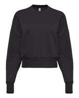 Next Level Women's Heavyweight Crewneck Sweatshirt. 9087 - Graphite Black
