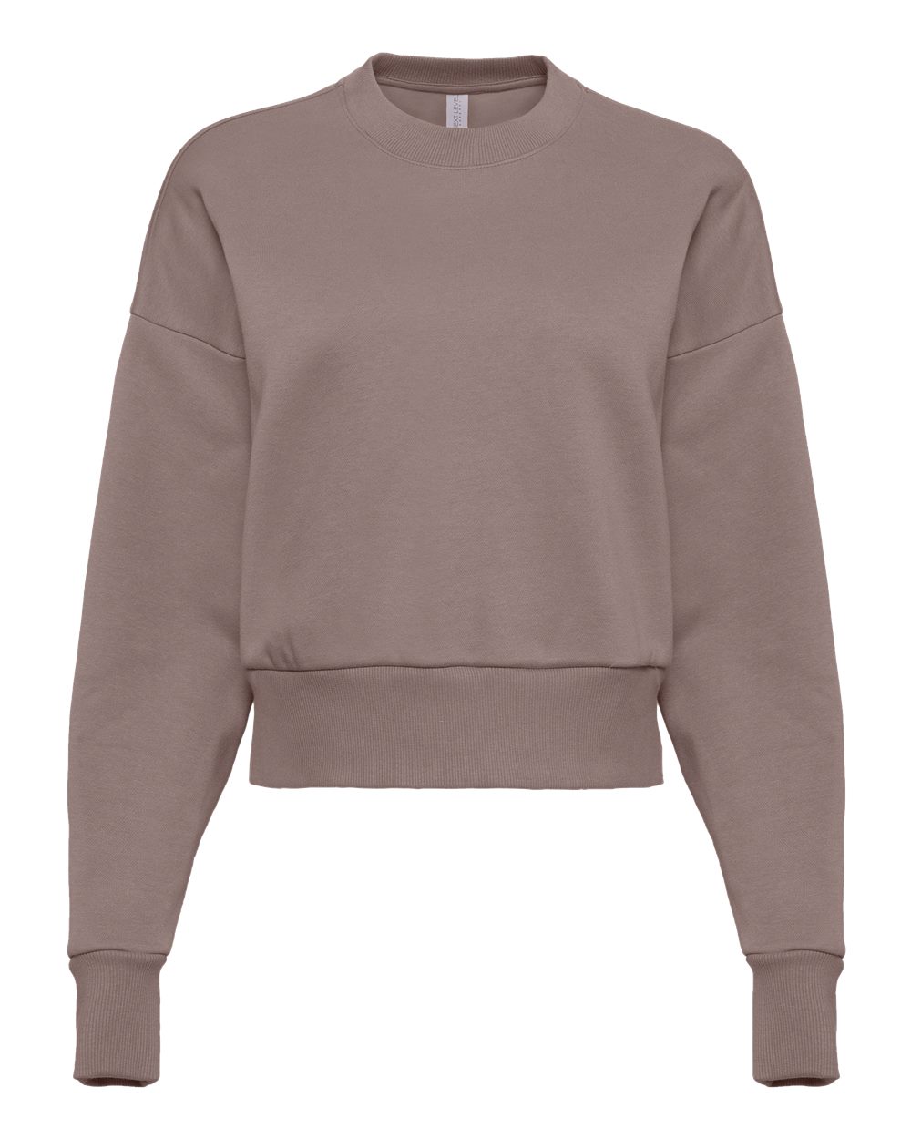 Next Level Women's Heavyweight Crewneck Sweatshirt. 9087 - Shiitake