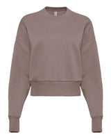 Next Level Women's Heavyweight Crewneck Sweatshirt. 9087 - Shiitake