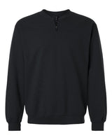 Gildan Unisex Softstyle® Midweight Quarter-Zip Sweatshirt. SF008 - Black