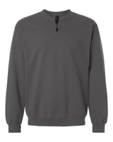 Gildan Unisex Softstyle® Midweight Quarter-Zip Sweatshirt. SF008 - Charcoal