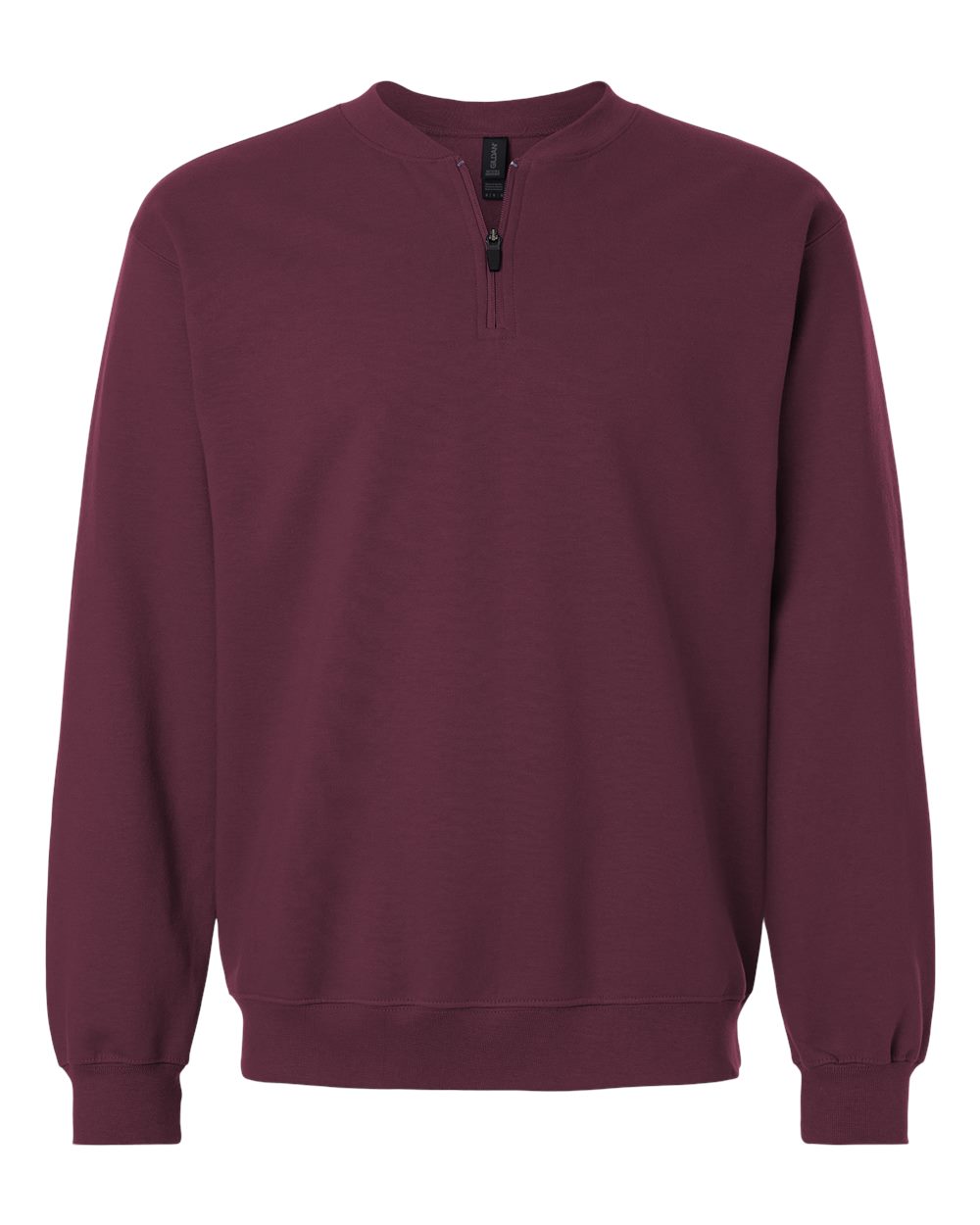 Gildan Unisex Softstyle® Midweight Quarter-Zip Sweatshirt. SF008 - Maroon