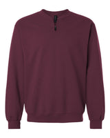 Gildan Unisex Softstyle® Midweight Quarter-Zip Sweatshirt. SF008 - Maroon