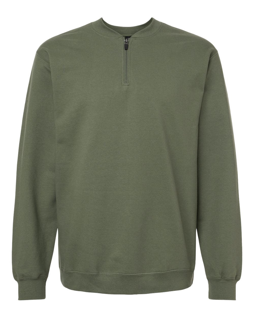 Gildan Unisex Softstyle® Midweight Quarter-Zip Sweatshirt. SF008 - Military Green