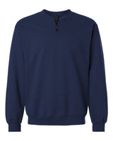 Gildan Unisex Softstyle® Midweight Quarter-Zip Sweatshirt. SF008 - Navy