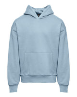 Next Level Unisex Heavyweight Fleece Hoodie Sweatshirt. 9307 - Stonewash Denim