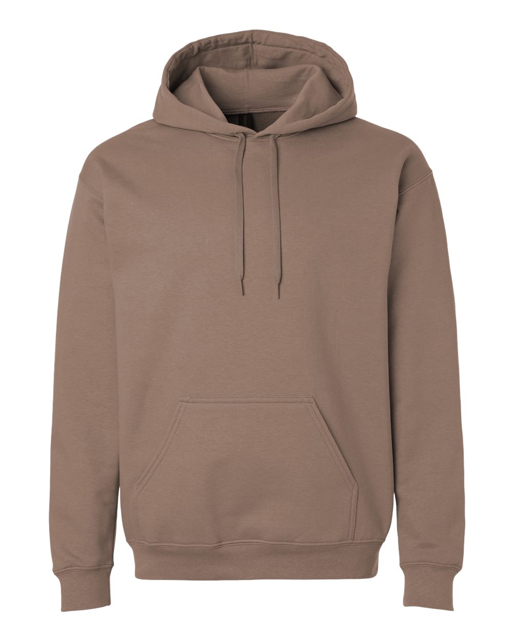 Gildan Unisex Softstyle® Midweight Hooded Sweatshirt. SF500 - Brown Savana