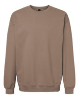 Gildan Unisex Softstyle® Midweight Crewneck Sweatshirt. SF000 - Brown Savana