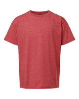 Gildan Youth Softstyle® T-Shirt. 64000B - Heather Red