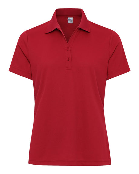 Paragon Women's Marco Performance Polo. 554 - Red