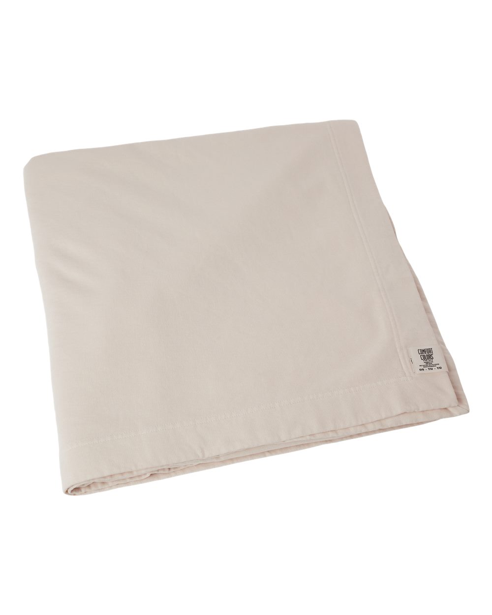 Comfort Colors Garment-Dyed Fleece Dorm Blanket. 15BT - Ivory