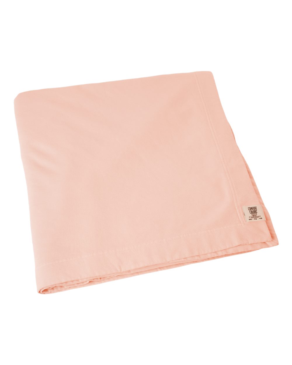 Comfort Colors Garment-Dyed Fleece Dorm Blanket. 15BT - Peachy