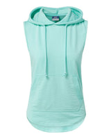 MV Sport Women's Kinsley Sleeveless Hooded Sweatshirt. W24131 - Oasis