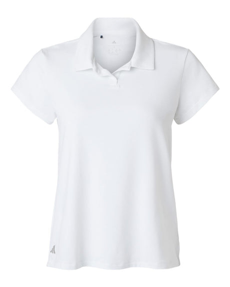 Adidas Women's Blended Polo. A690 - Solid White