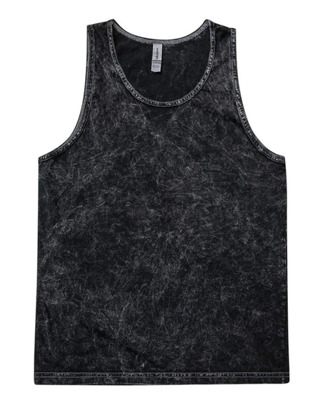 Colortone Unisex Mineral Wash Tank Top. 3300 - Mineral Black