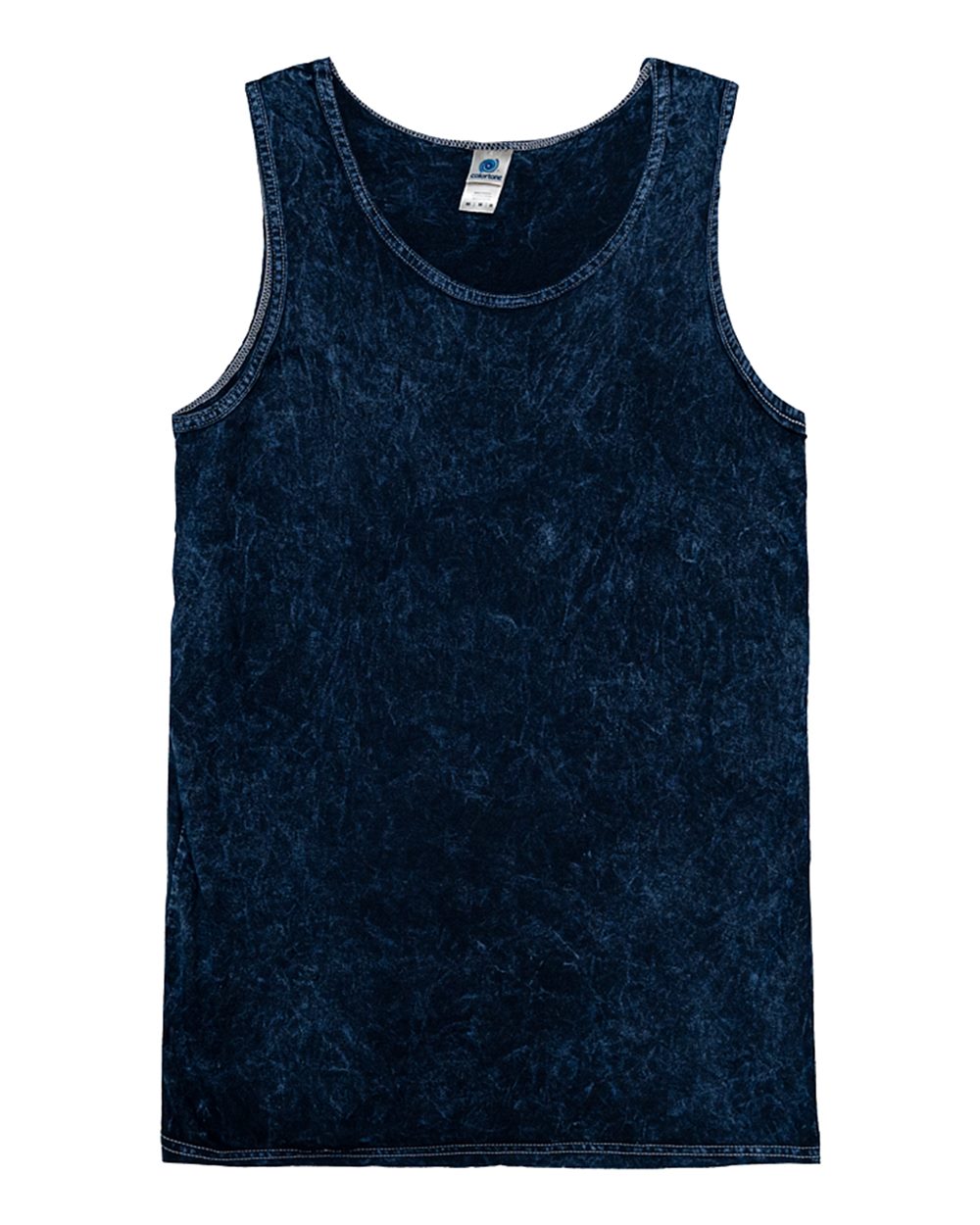 Colortone Unisex Mineral Wash Tank Top. 3300 - Mineral Navy