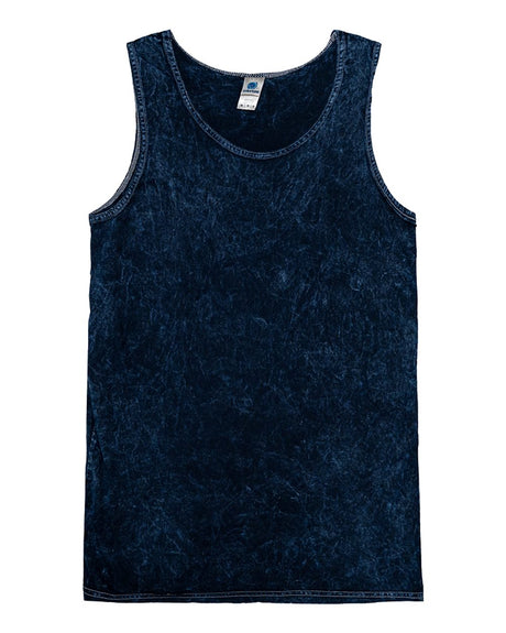 Colortone Unisex Mineral Wash Tank Top. 3300 - Mineral Navy
