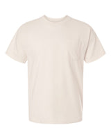 Hanes Unisex Beefy-T® Pocket T-Shirt. 5190 - Natural