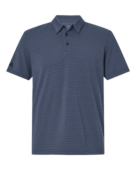 Adidas Men's Blended Printed Polo. A702 - Preloved Ink