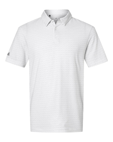Adidas Men's Blended Printed Polo. A702 - White