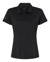 Adidas Women's Textured Stripe Polo. A707 - Black