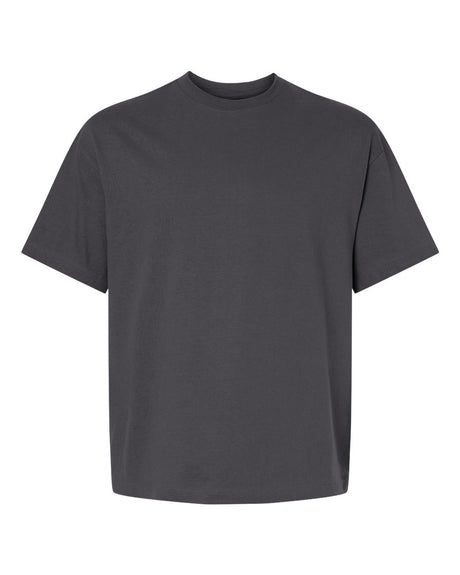 Hanes Unisex Beefy-T® Retro Street T-Shirt. 5180R - Smoke Grey