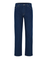 Dickies Men's 5-Pocket Jeans. 1329 - Indigo Blue - 37 Unhemmed