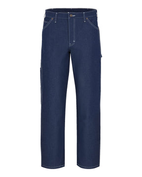 Dickies Men's Lightweight Carpenter Jeans. 1944 - Indigo Rigid - 37 Unhemmed