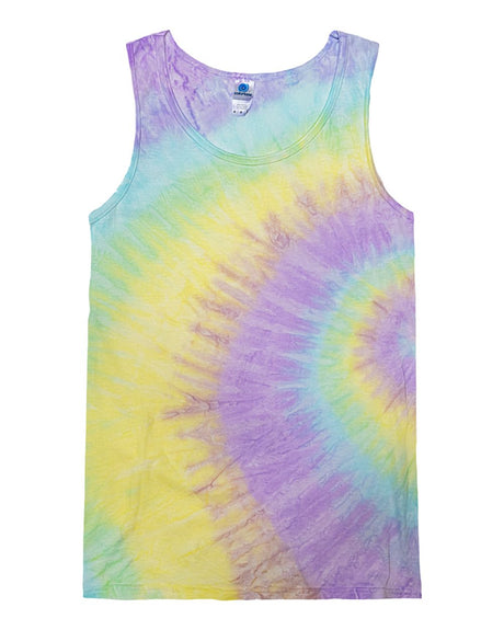 Colortone Unisex Tie-Dyed Tank Top. 3500 - Mystique