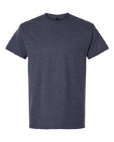 Gildan Unisex Light Cotton T-Shirt. 3000 - Heather Navy