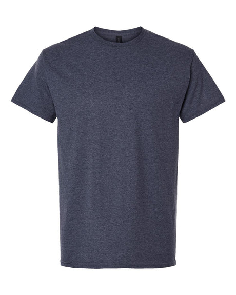 Gildan Unisex Light Cotton T-Shirt. 3000 - Heather Navy