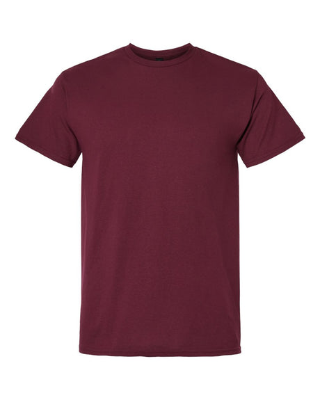 Gildan Unisex Light Cotton T-Shirt. 3000 - Maroon
