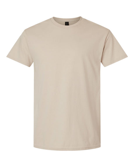 Gildan Unisex Light Cotton T-Shirt. 3000 - Sand