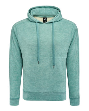 J. America Unisex Electric Fleece Hooded Sweatshirt. 8740 - Electric Jade