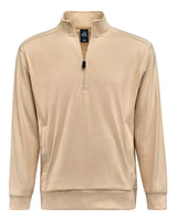 J. America Unisex Element Fleece Quarter-Zip Sweatshirt. 8760 - Almond