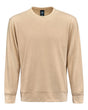 J. America Unisex Element Fleece Crewneck Sweatshirt. 8761 - Almond