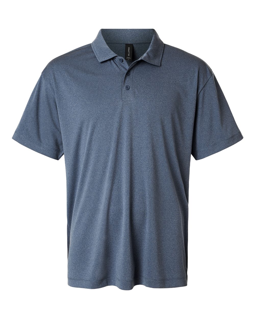 AllPro Men's Pro-Lock Performance Polo. 41800 - Heather Navy
