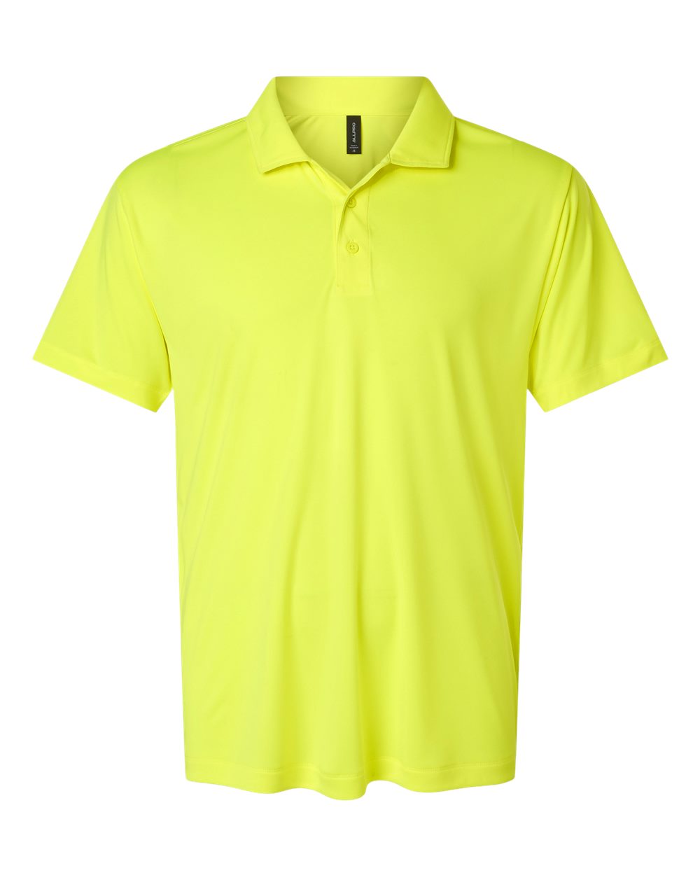 AllPro Men's Pro-Lock Performance Polo. 41800 - Neon Yellow