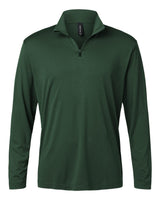 AllPro Men's Pro-Lock Performance Quarter-Zip Pullover. 41870 - Forest Green