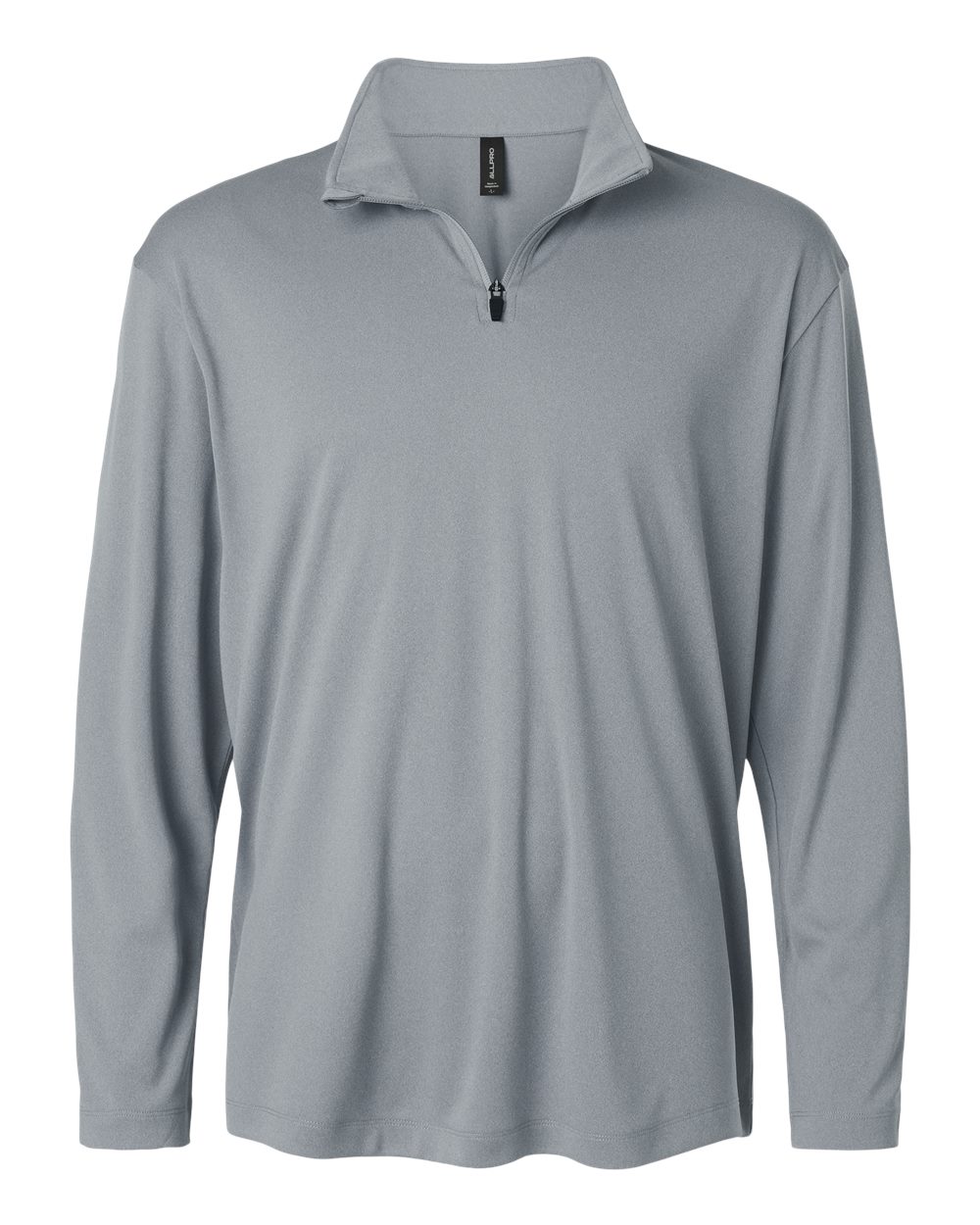 AllPro Men's Pro-Lock Performance Quarter-Zip Pullover. 41870 - Heather Steel