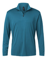 AllPro Men's Pro-Lock Performance Quarter-Zip Pullover. 41870 - Pacific Blue