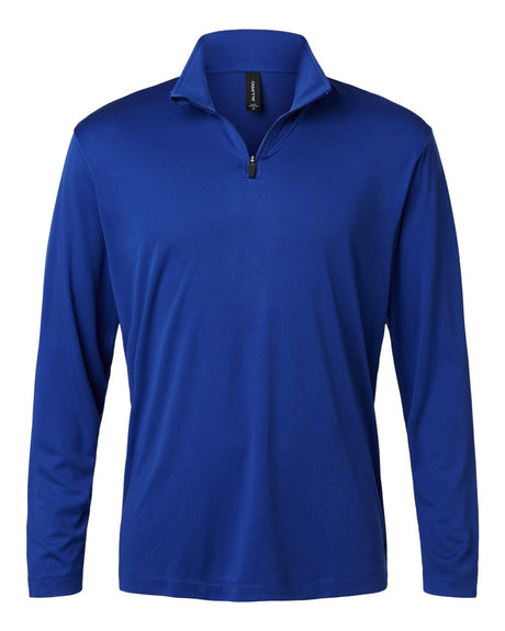 AllPro Men's Pro-Lock Performance Quarter-Zip Pullover. 41870 - Royal