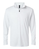 AllPro Men's Pro-Lock Performance Quarter-Zip Pullover. 41870 - White