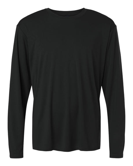 AllPro Unisex Pro-Lock Performance Long Sleeve T-Shirt. 48400 - Black