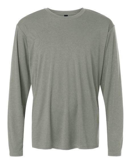 AllPro Unisex Pro-Lock Performance Long Sleeve T-Shirt. 48400 - Greystone