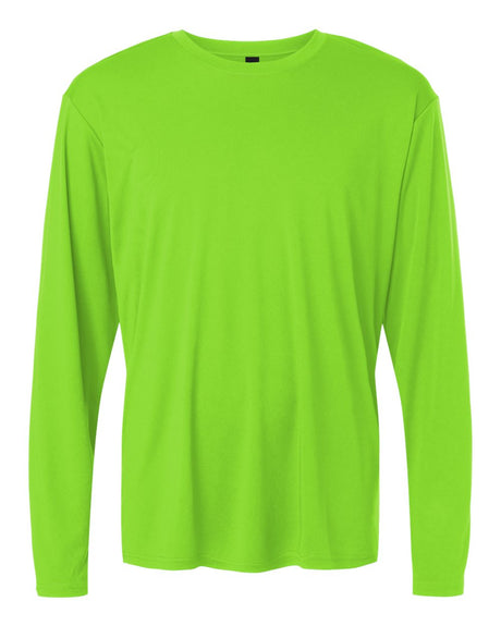 AllPro Unisex Pro-Lock Performance Long Sleeve T-Shirt. 48400 - Lime
