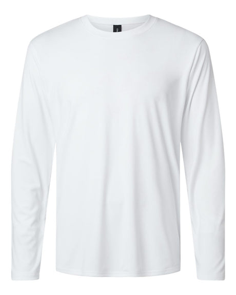 AllPro Unisex Pro-Lock Performance Long Sleeve T-Shirt. 48400 - White
